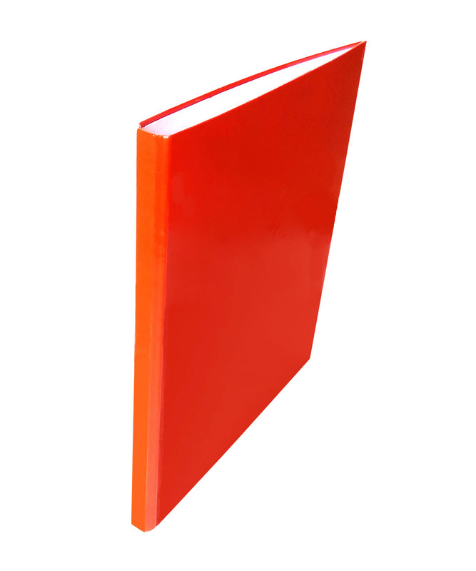 Папка з притиском ITEM322, А5, PP-покриття, червоний